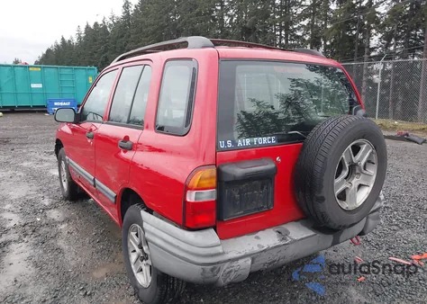 2003 Chevrolet Tracker Hard Top Base из США, поврежденный, VIN 2CNBJ134336937796